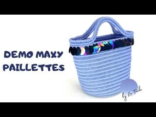 Borsa paillettes maxy borsa uncinetto con paillettes maxy video demo (720p)