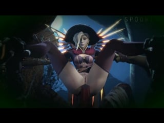 3d porn mercy (halloween special, sex, anal, futa/ futanari)