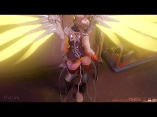 Mercy fucked from behind and tracy watched masturbation overwatch(3d хентай,hentai,all sex,3d porn,r34,sfm,stockings,hot,bdsm)