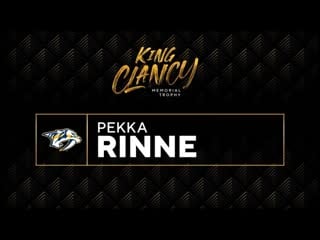 Rinne wins king clancy trophy jun 14, 2021