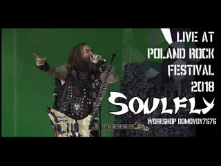 Soulfly live at poland rock festival 2018