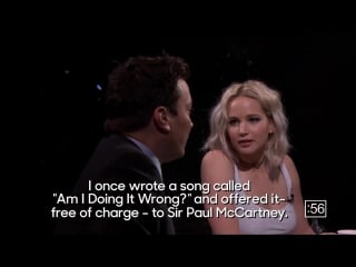 True confessions with jennifer lawrence and john oliver #topnotchenglish