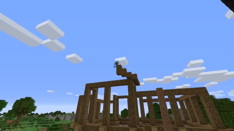 [moddychat] майнкрафт летсплей #5 как легко построить дом? | выживание в майнкрафт без модов