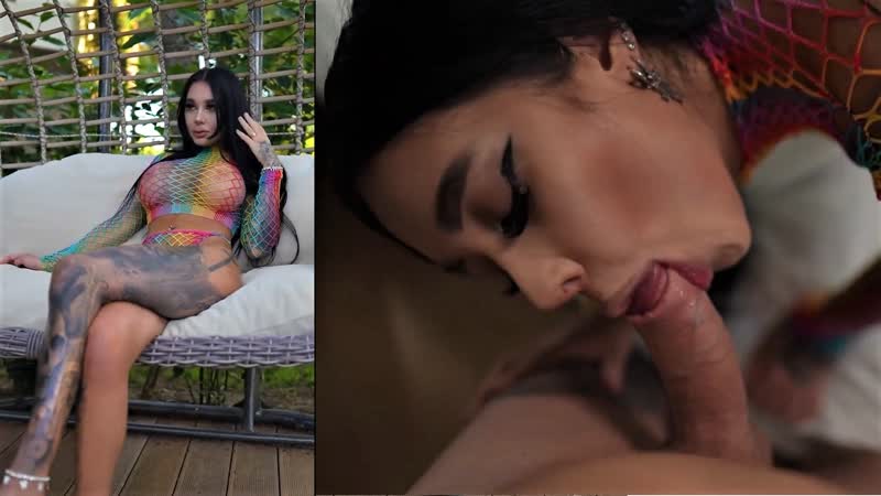 Fuckbitoni увидел, как туристка дрочит на улице и жестко оттрaхал ее в номере