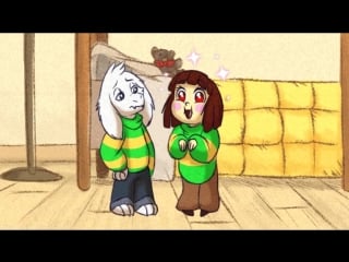 Undertale chara and asriel •「too many milota!」•