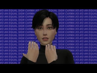 Carma xo xo an equal sign