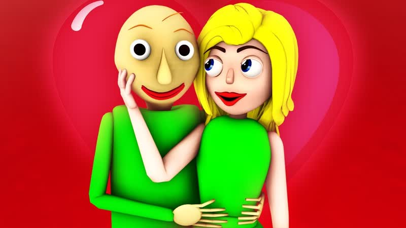 Девушка балди балдина (baldi's basics 3d анимация)