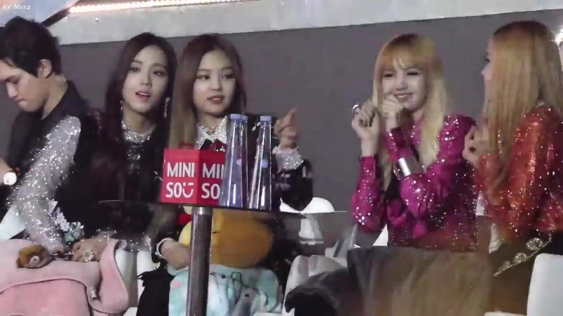 170113 블랙핑크 (blackpink) 젝스키스 세단어 무대리액션 [전체] 직캠 fancam (제31회 골든디스크 어워즈) by mera