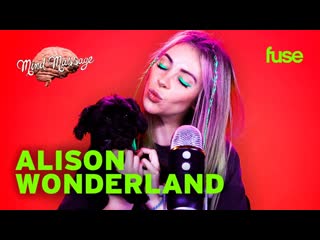 Alison wonderland does asmr with her dog! | mind massage | fuse