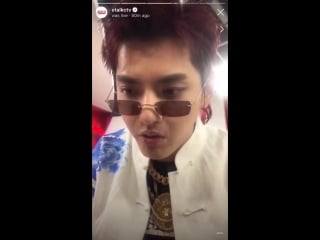 [video] 180827 kris @ etalkctv instagram update