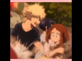 Katsuki bakugou x ochaco uraraka vine edit | kacchako