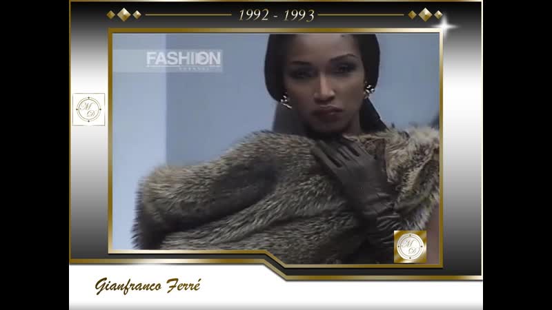 Gianfranco ferre fall winter 1992 1993 milan