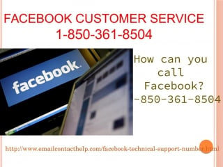 Why does facebook customer service 1 850 361 8504 take part in as a staunch savior?