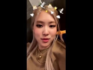 210131 rose ig live