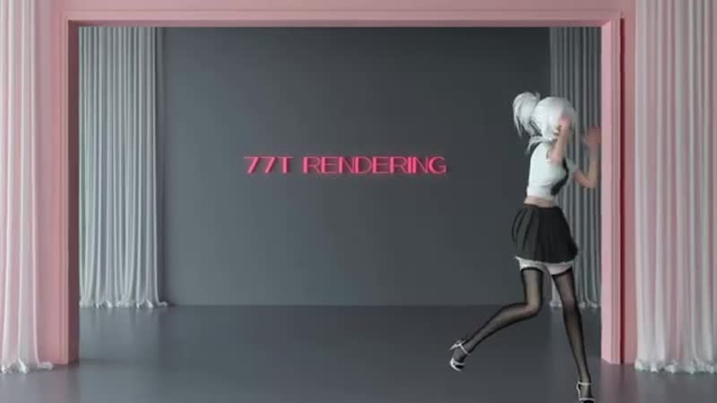 [77t rendering] 〓弱音haku〓conqueror 〓【mmd】