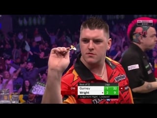 2018 premier league of darts week 9 gurney vs wright