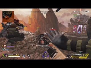 Poor gibi really thought that shield is going to protect him from kraber