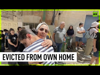 Palestinians outraged as israelis evict 68 year old from her home since birth