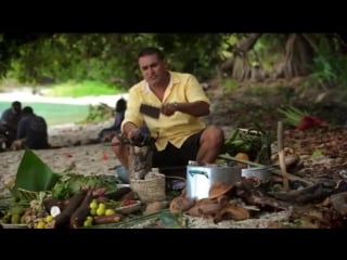 Coconut crab and seafood platter pacific islander recipe