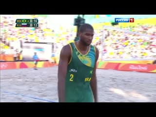 Beach volleyball olympics rio 2016 liamin barsuk pedro solberg evandro