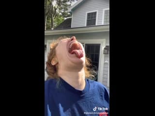 Leah rae (@) on tiktok sexy tongue, roof of mouth, fillings, teeth, & uvula