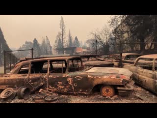 Post apocalyptic scenes from paradise, california