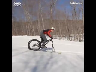 This company makes skis for your bike!