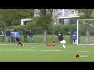 U15 capone goal against novara #forzamilan #weareacmilan