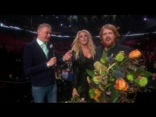 Första vinnarintervjun med jessica andersson och martin almgren