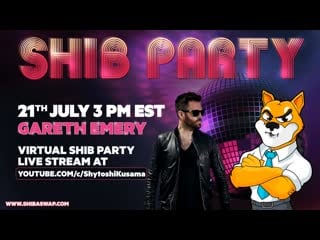 Трансляция i hd [ 23 o7 2o21 ] ► gareth emery live @ shiba inu party, jul 21st 2021