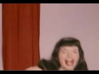 Bettie page upclose pinup babe comes to life uh huh