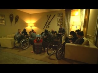 Us para alpine ski team do the harlem shake