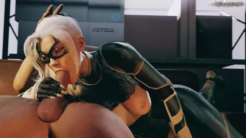 3d [hentai] black cat [marvel]