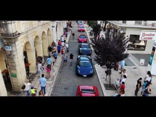 Ferrari club passione rossa drone cinematography corfu, greece 2018