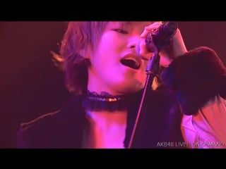 Akb48 team 4 4th stage "yume wo shinaseru wake ni ikanai" (female audience )