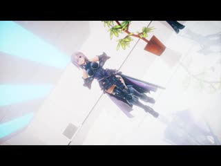 【mmd fate/grand order】conqueror/マシュ