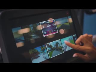 Невероятный touch дисплей в беговой дорожке panatta fenix