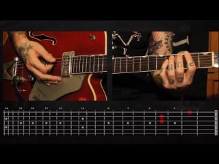 Sasha rock'n'roll guitar lessons social distortion (reach for the sky) видео урок №9 tutorial