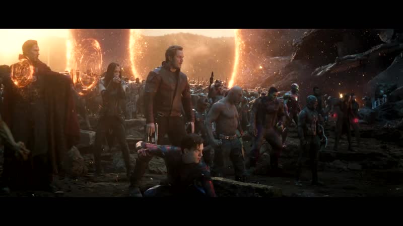Avengers assemble in final battle scene avengers endgame (2019)