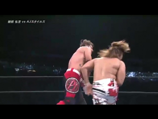 Aj styles vs hiroshi tanahashi (njpw climax )