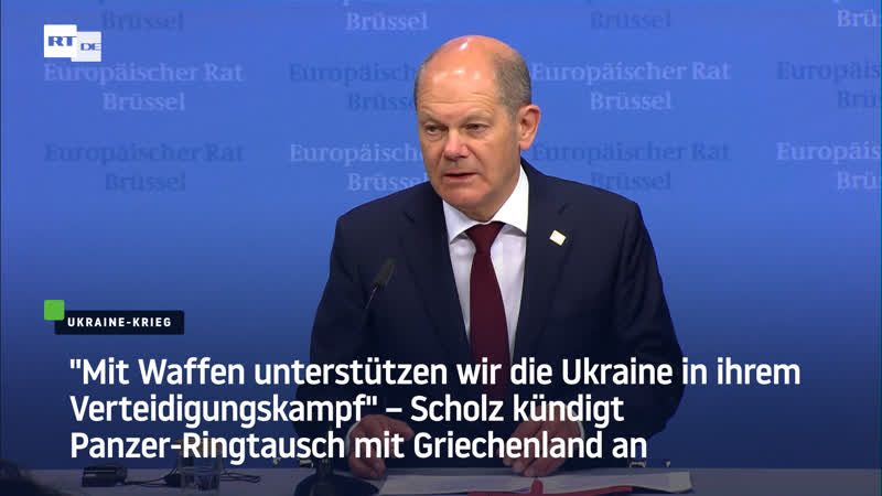 Scholz kündigt panzer ringtausch mit griechenland an