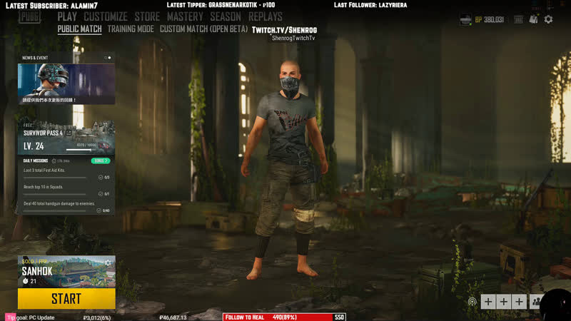О розыгрыше ищи в описании twitch!!!