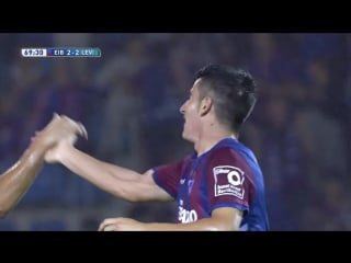 Espectacular gol de volea de saúl berjón (2 2) sd eibar levante ud