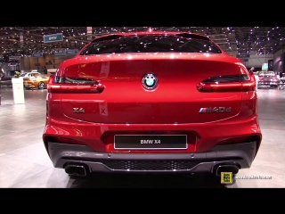 2019 bmw x4 m40d exterior and interior walkaround debut at 2018 genava motor show