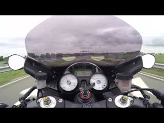 Kawasaki on board zzr 1400 with gopro4 and the yoshi part 2 spaces im