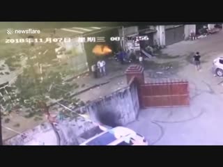 C n n( mass media & video)📹 metalworking shop explosion injures nine