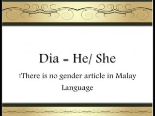 Learn malay language (bahasa melayu)