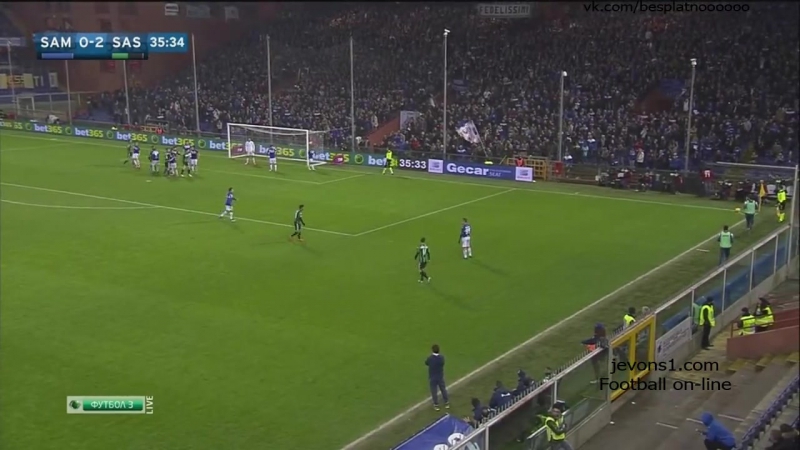 Сампдория 1 3 сассуоло