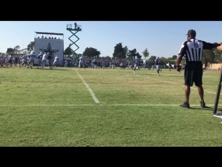 Tavon in the backfield #cowboyscamp day 10