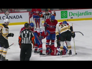 Zdeno chara shot p danault